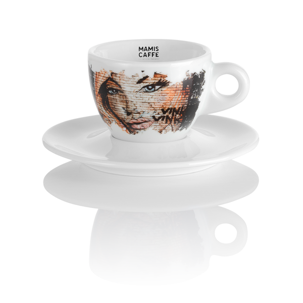 Cappuccino cup Elena - 140 ml – Mamis Caffè